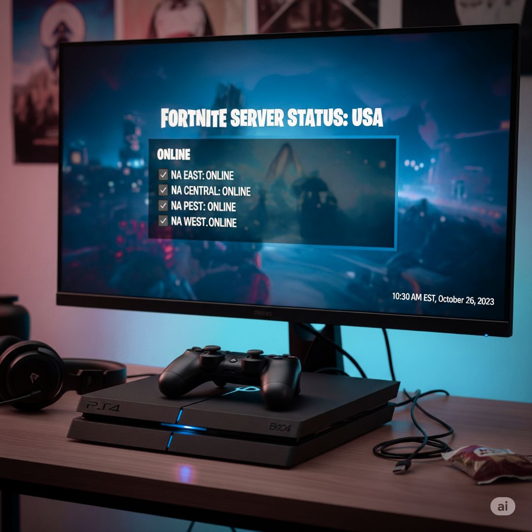 Fortnite Server Status in the USA: Is Fortnite PS4 Down?